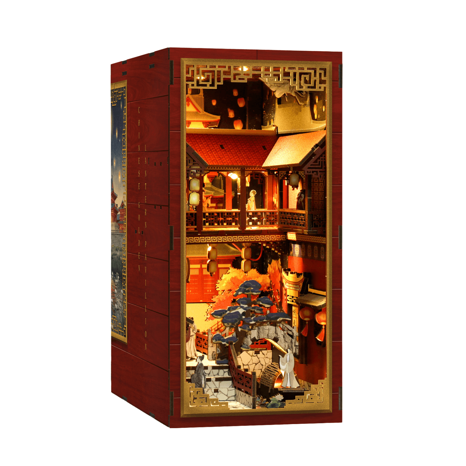 magicholz-book-nook-chinese-golden-lantern-pavillon-diorama image 7