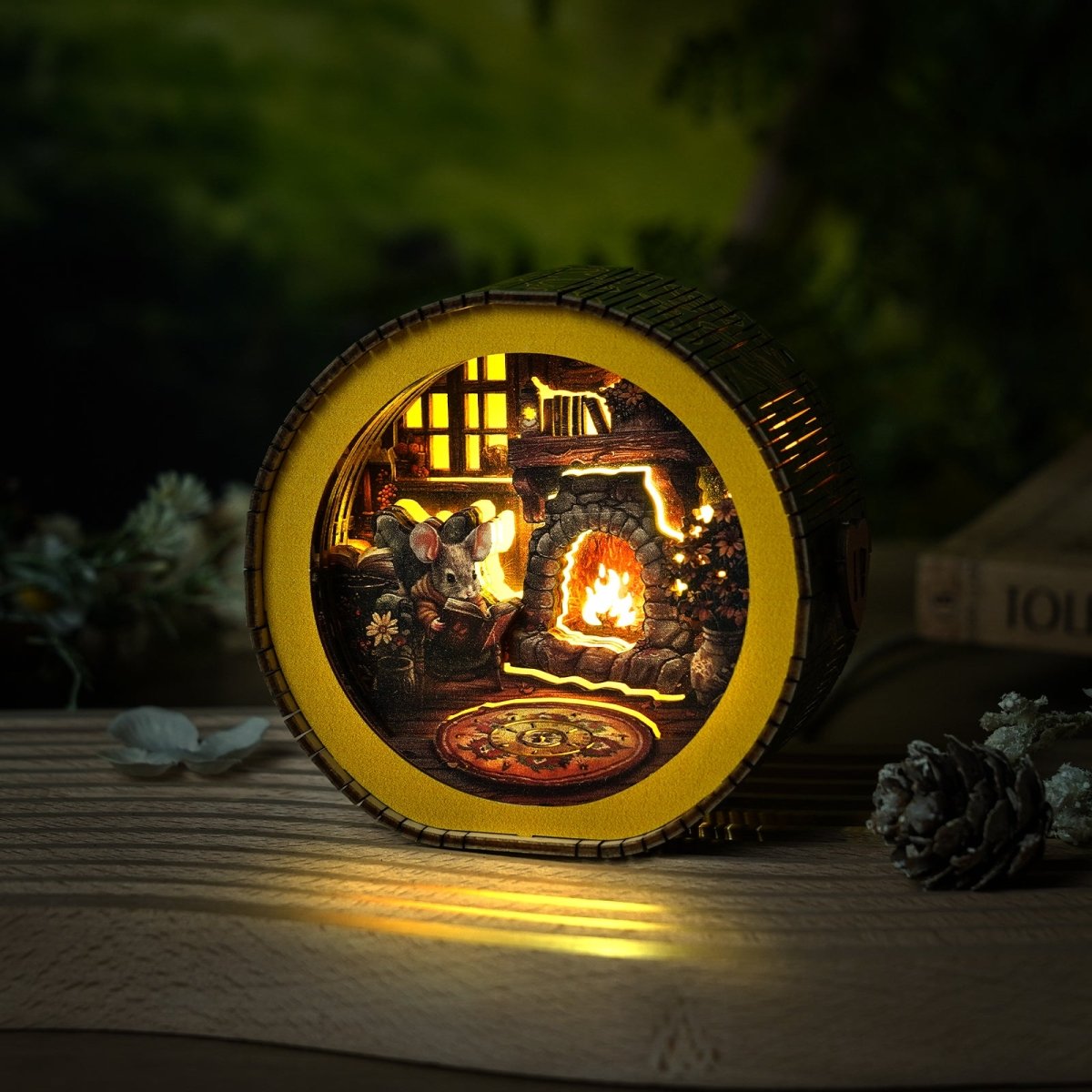 kaayee-night-light-warmth-in-winter-3d-bastelset-holz image 2