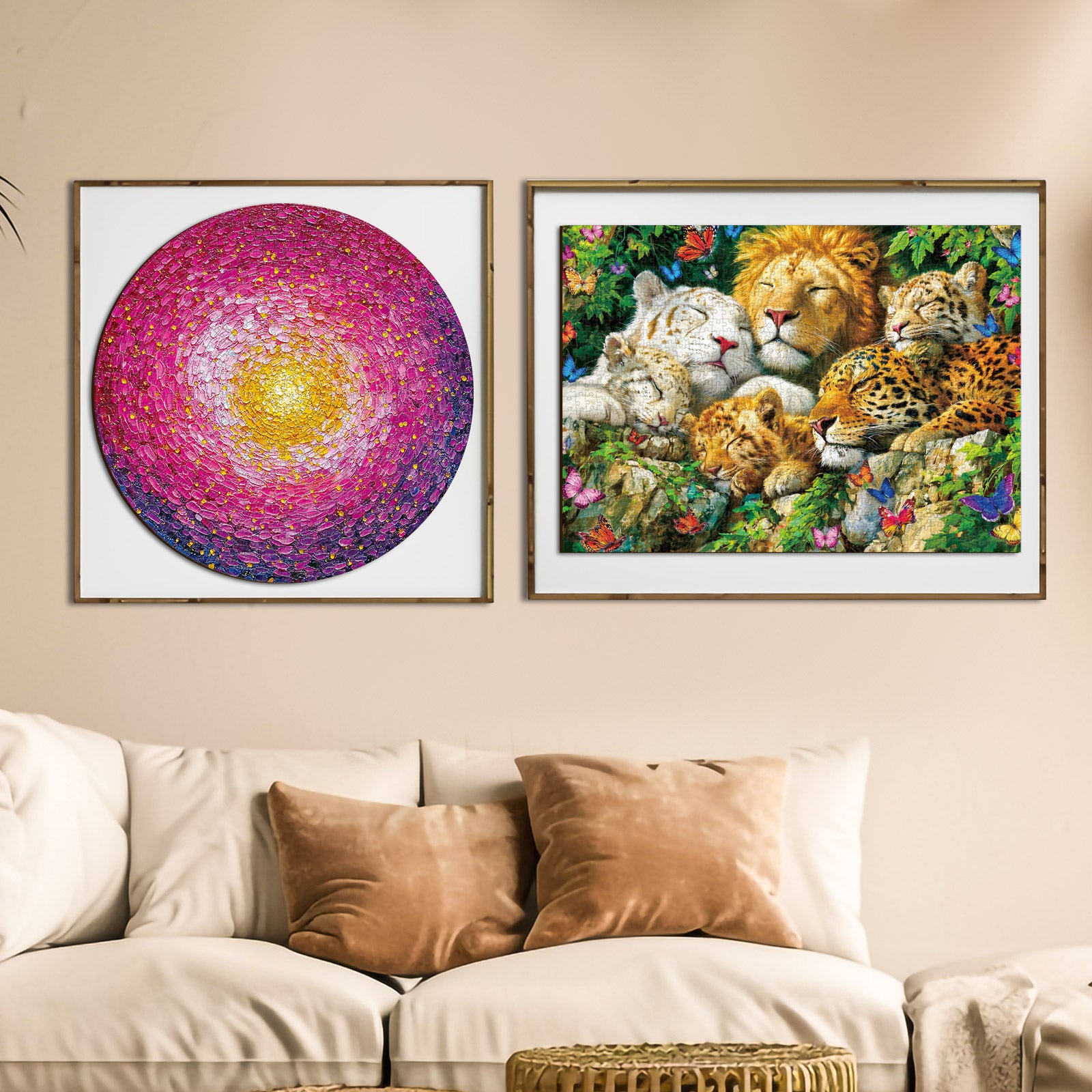 kaayee-sweet-dreams-in-the-jungle-kartonpuzzle-1000-teile-eco-white-board image 6