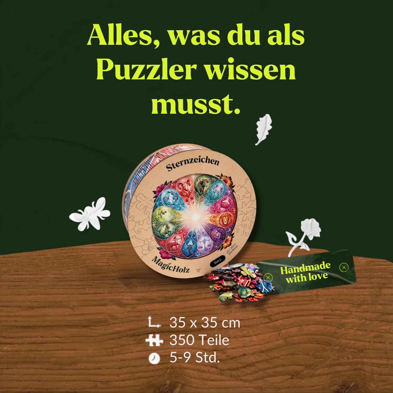 magicholz-holzpuzzle-sternzeichen-mandala-puzzle-350-teile image 6