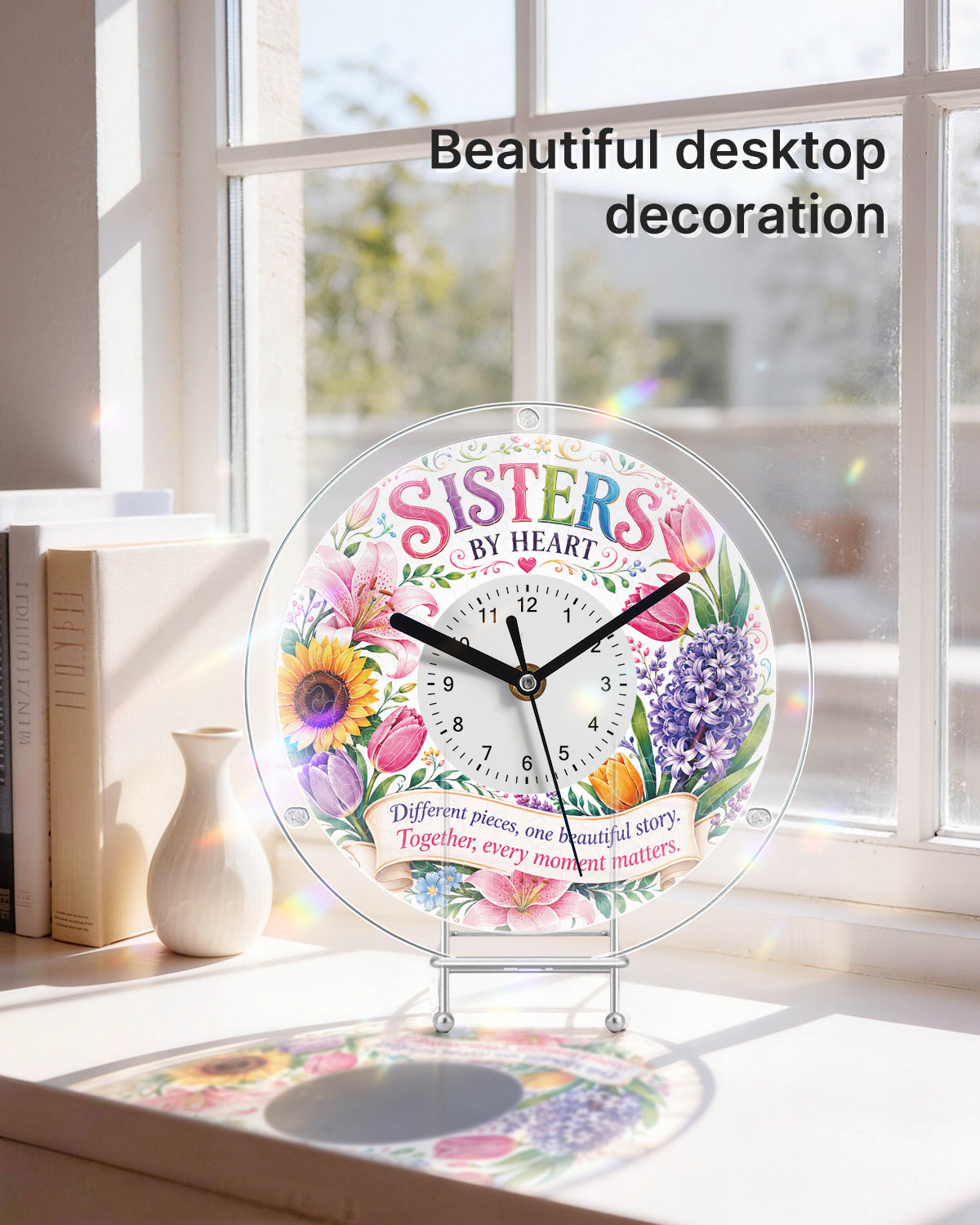 kaayee-clock-kit-for-sisters-wanduhr-regular-size-acryl image 5