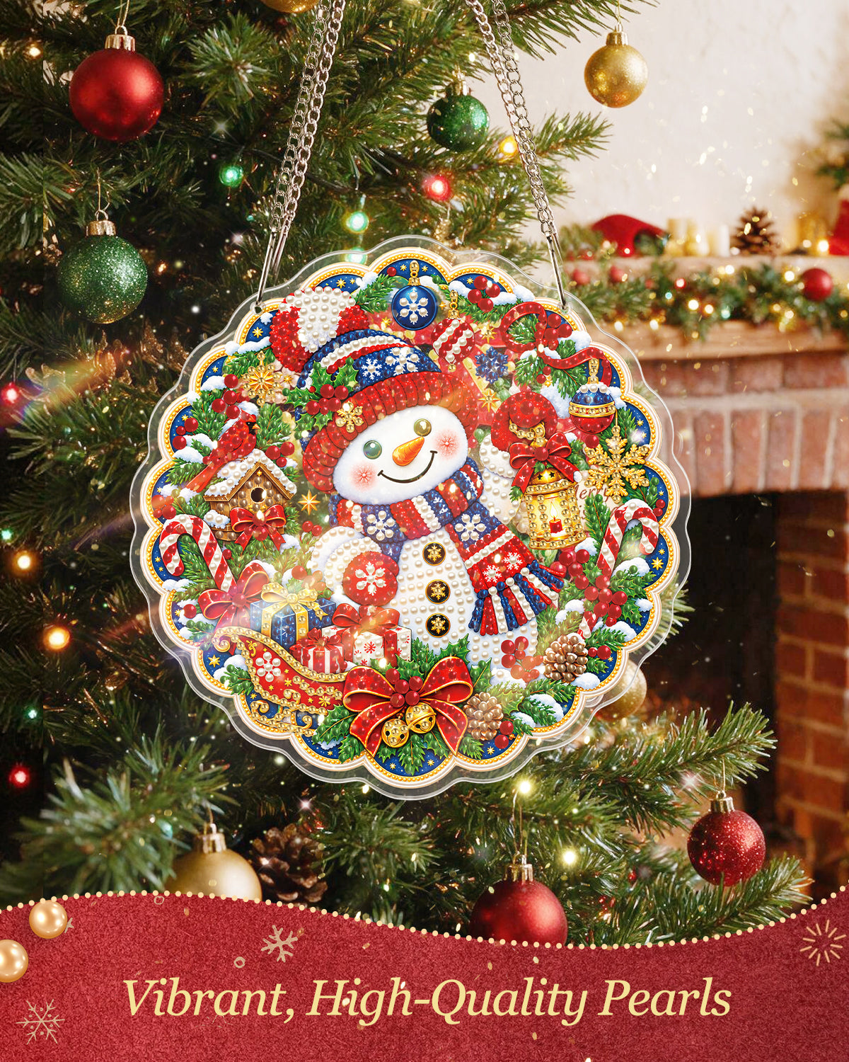 kaayee-suncatcher-kit-snowman-bastelset-20-cm-weihnachten image 2