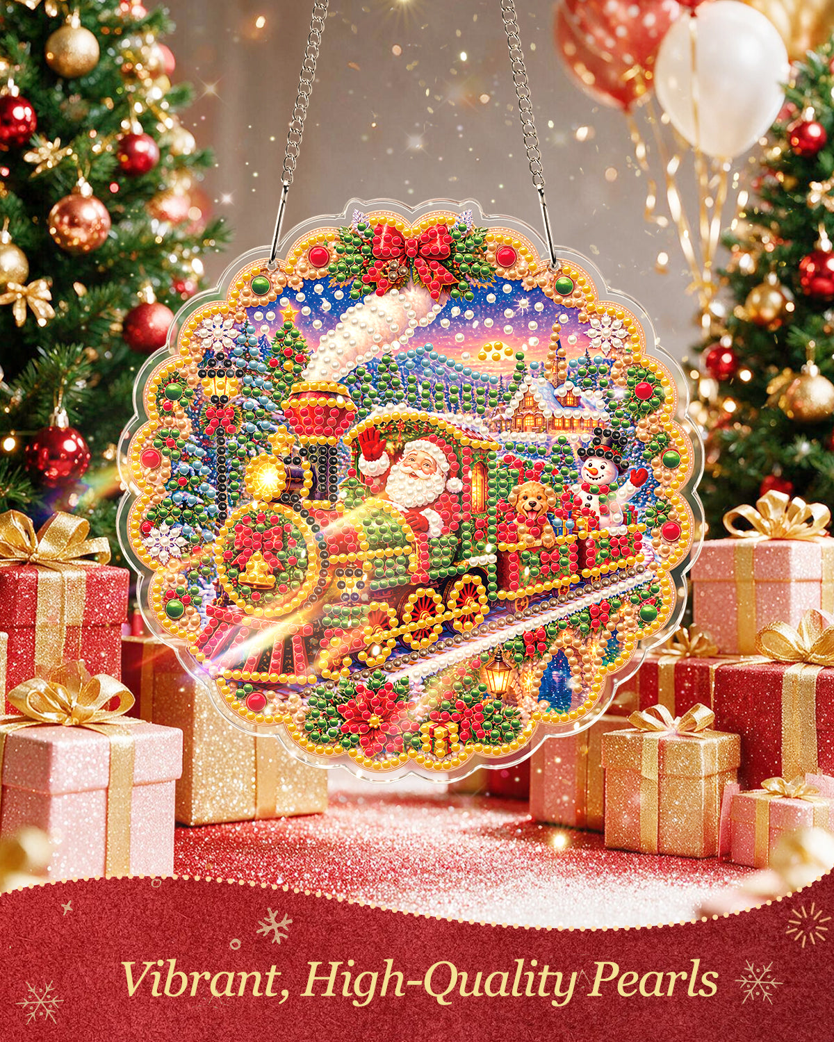 kaayee-suncatcher-puzzle-christmas-train-sonnenf-nger-20-cm image 7