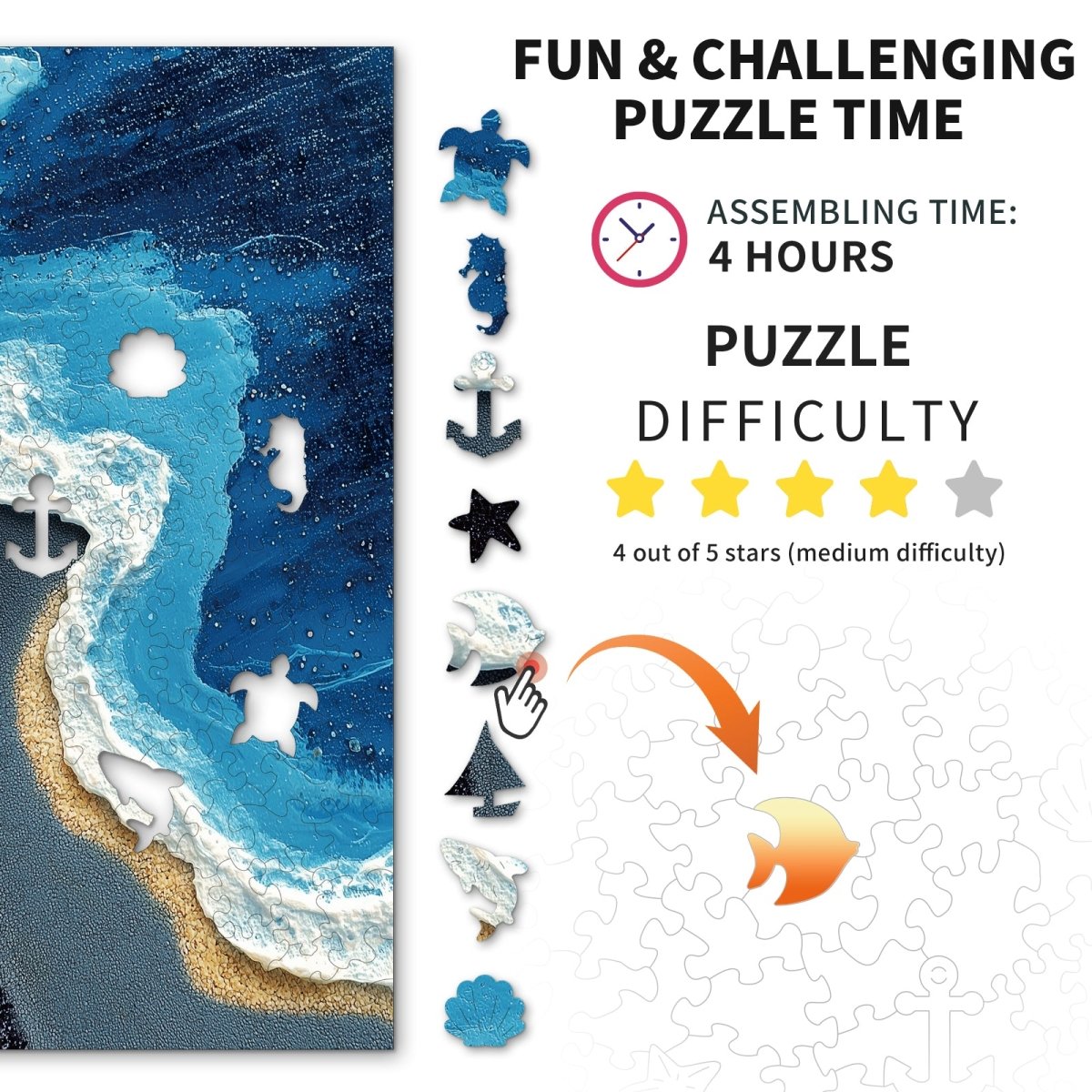kaayee-wooden-puzzle-beyond-the-waves-holzpuzzle-medium-welle image 4
