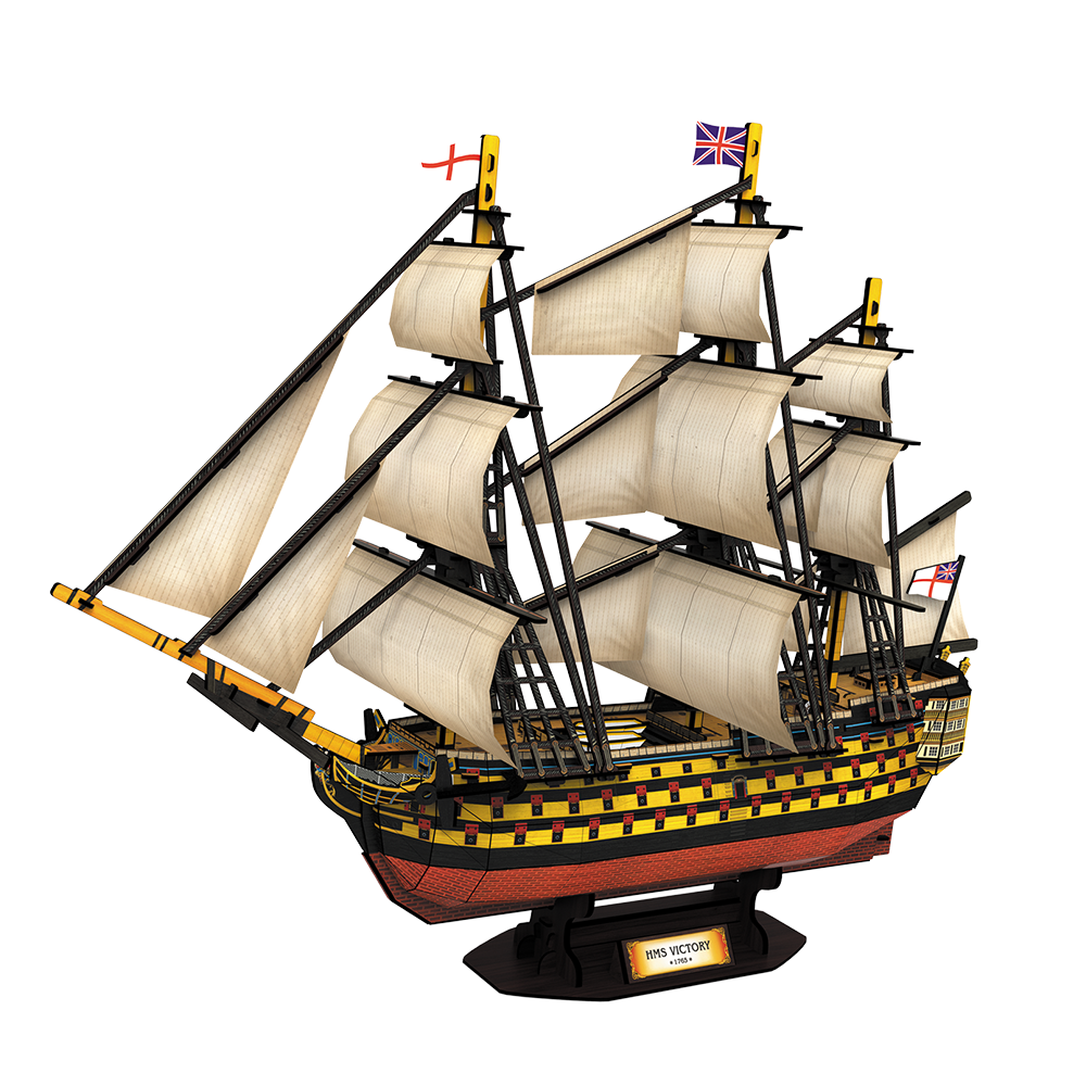 cubic-fun-ships-t4019h-hms-victory-3d-puzzle-segelschiff image 2
