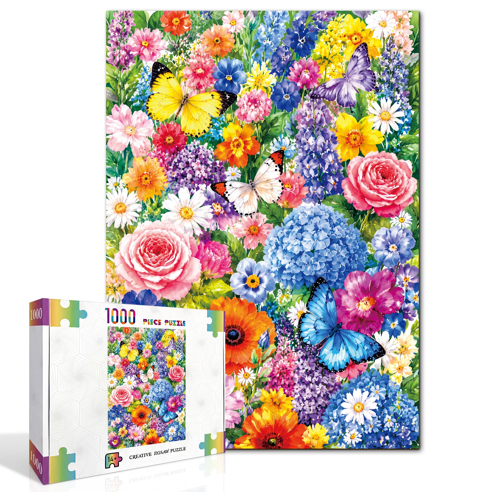 kaayee-cardboard-puzzle-butterfly-dream-1000-teile-eco image 2