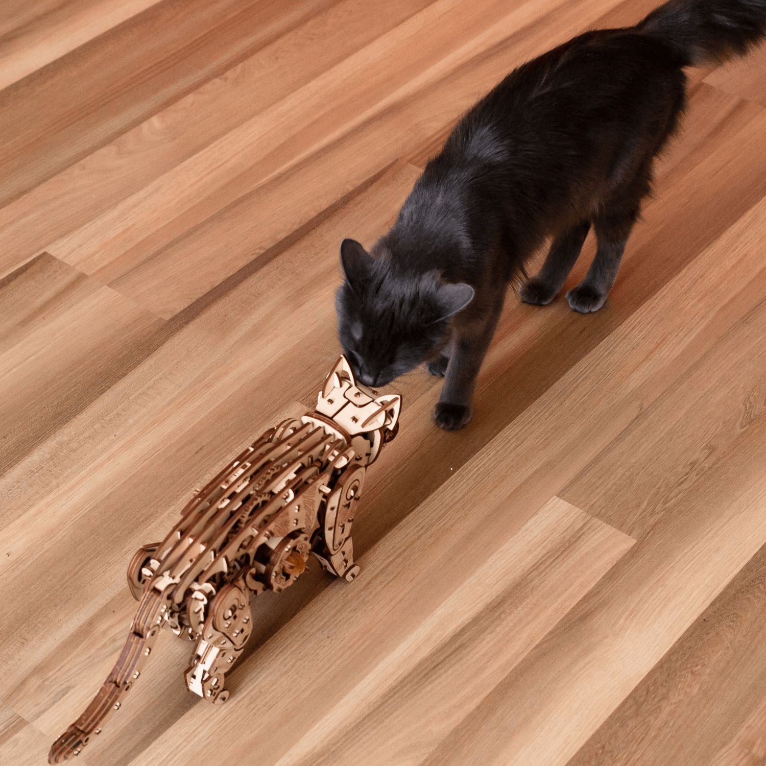magicholz-mechanischer-bausatz-katze-in-bewegung-starter-kit image 6
