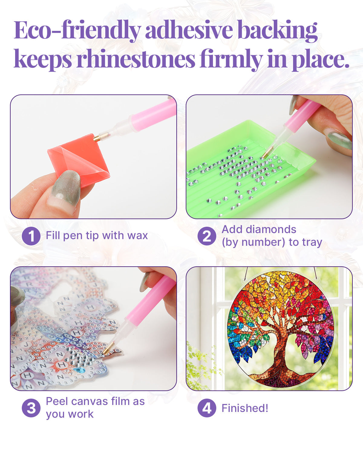 kaayee-suncatcher-puzzle-rainbow-tree-of-life-fensterbild image 6