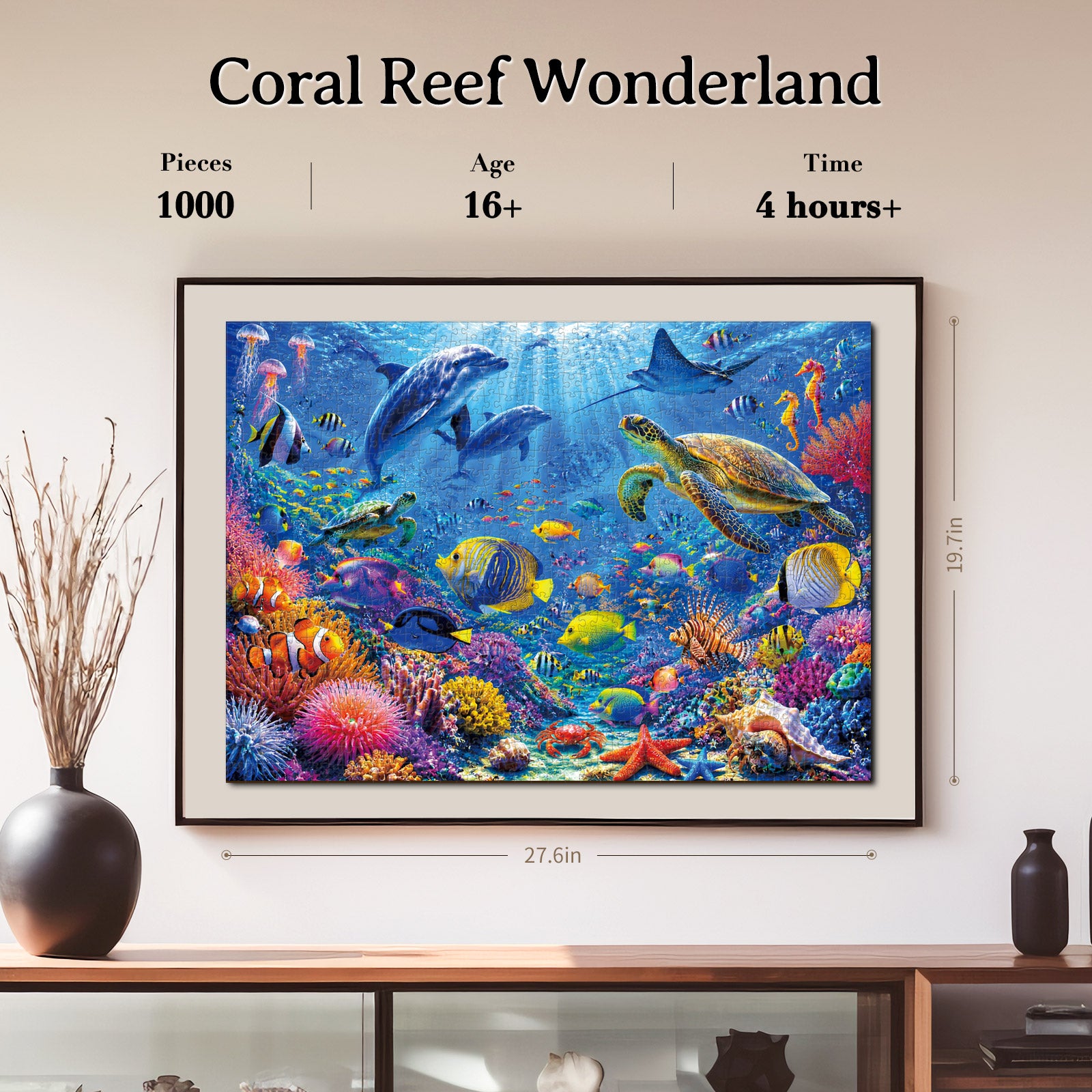 kaayee-cardboard-puzzle-coral-reef-wonderland-1000-teile image 7