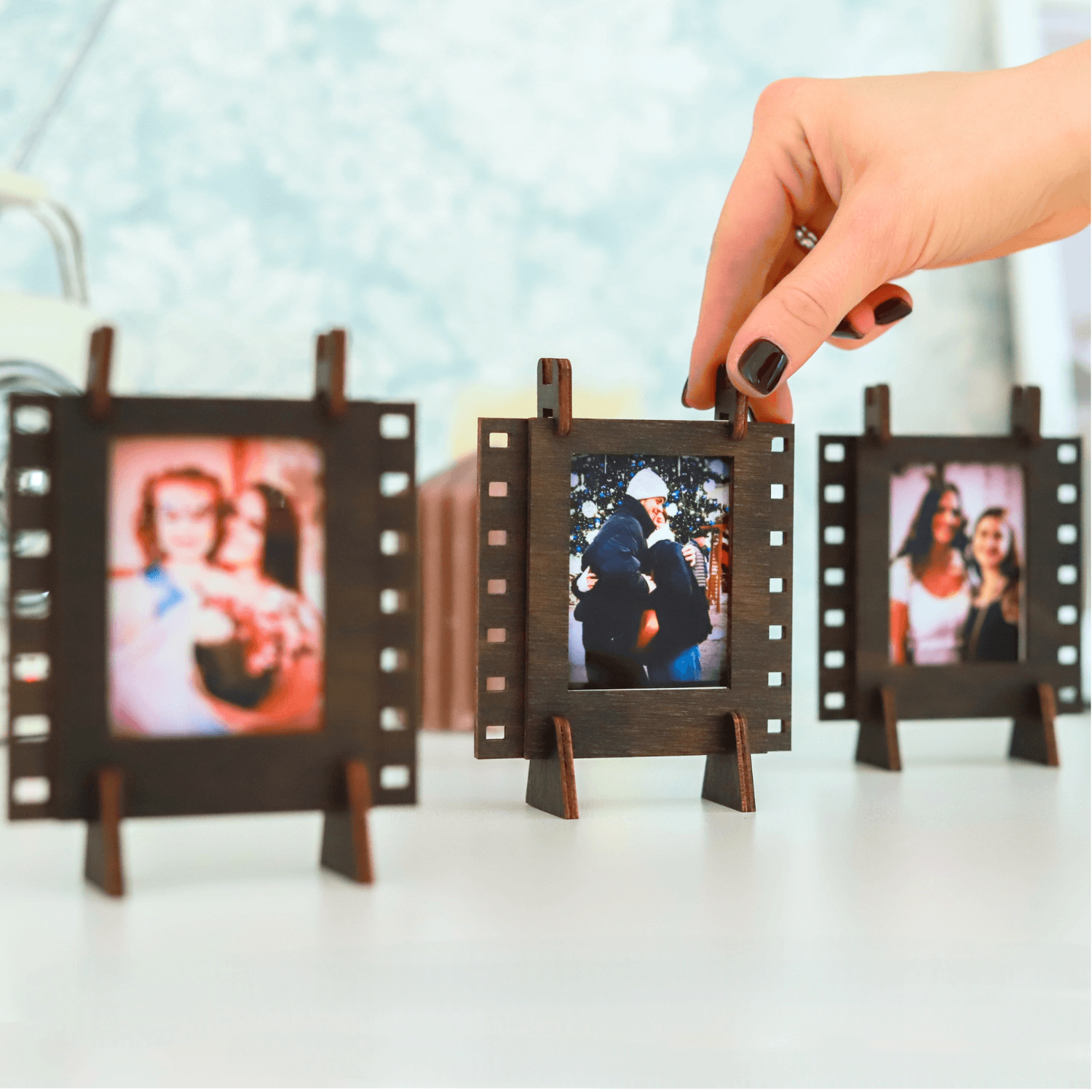 magicholz-zubeh-r-fotorahmen-instax-mini-dunkles-holz-3er-set image 7