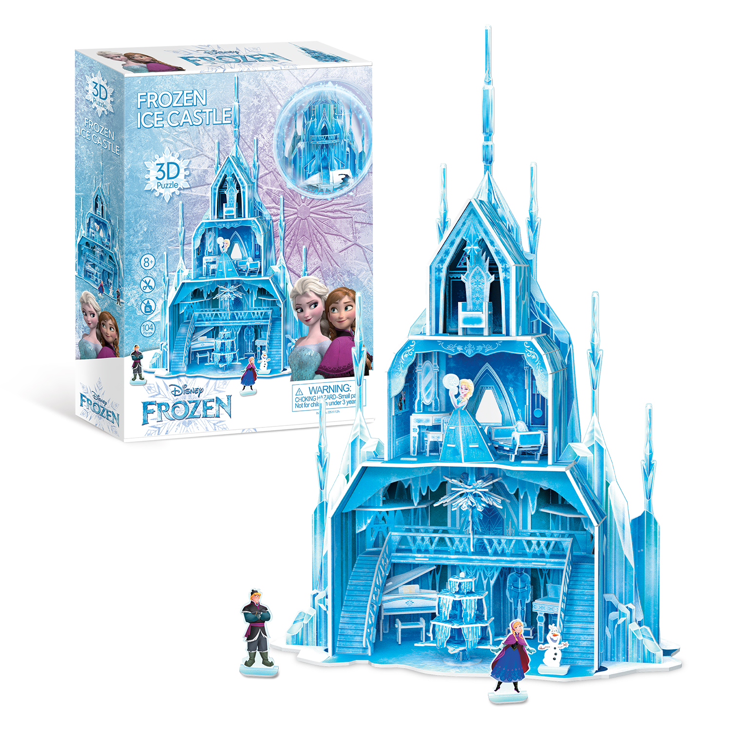 cubic-fun-disney-ds1112-frozen-eisschloss-3d-puzzle image 1