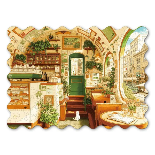 kaayee-wooden-afternoon-tea-joy-holzpuzzle-m-caf-katze image 1