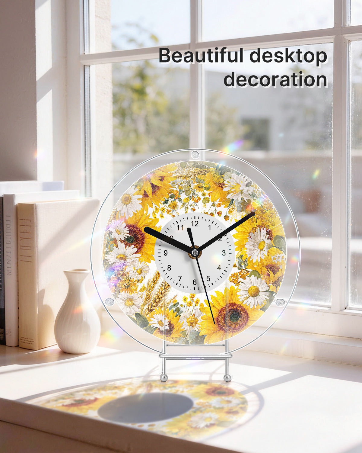 kaayee-clock-kit-sunflower-meadow-puzzle-uhr-regular-size image 5