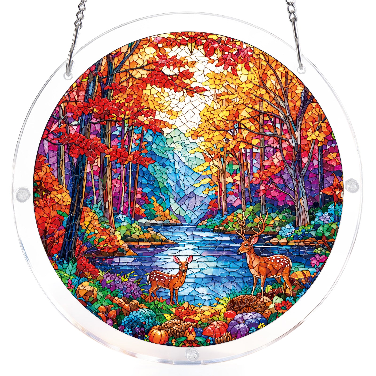 kaayee-suncatcher-deer-in-the-forest-fensterbild-small image 7