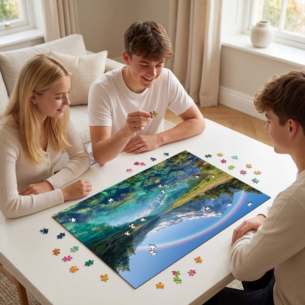 kaayee-rainbow-peak-puzzle-1000-teile-eco-white-board image 4