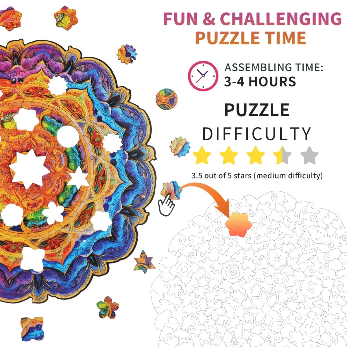 kaayee-mandala-holzpuzzle-medium-buntes-muster image 4