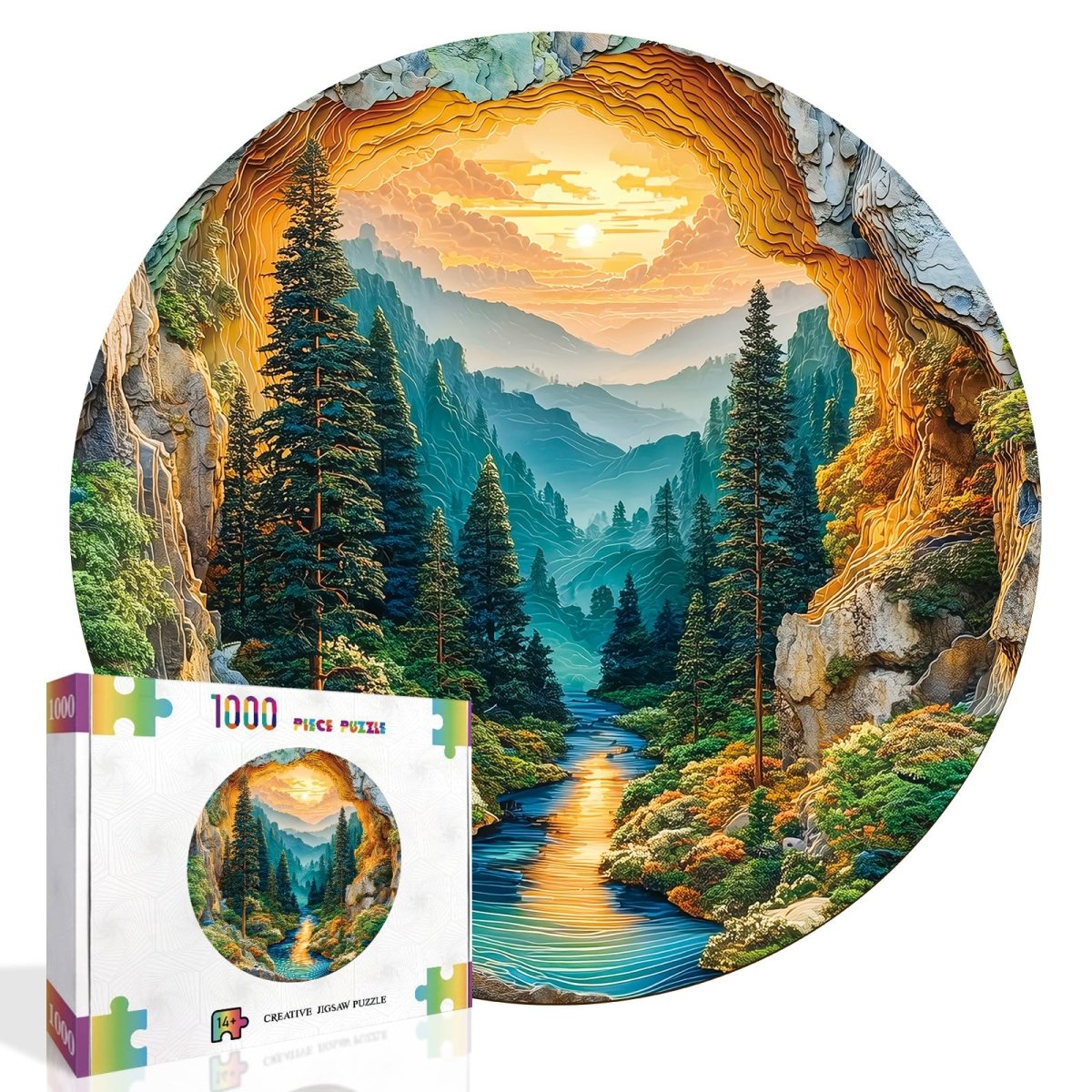 kaayee-forest-puzzle-1000-teile-standard-edition-pappe image 2