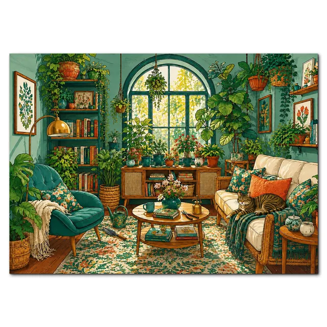 kaayee-plant-parent-room-puzzle-500-teile-eco image 1