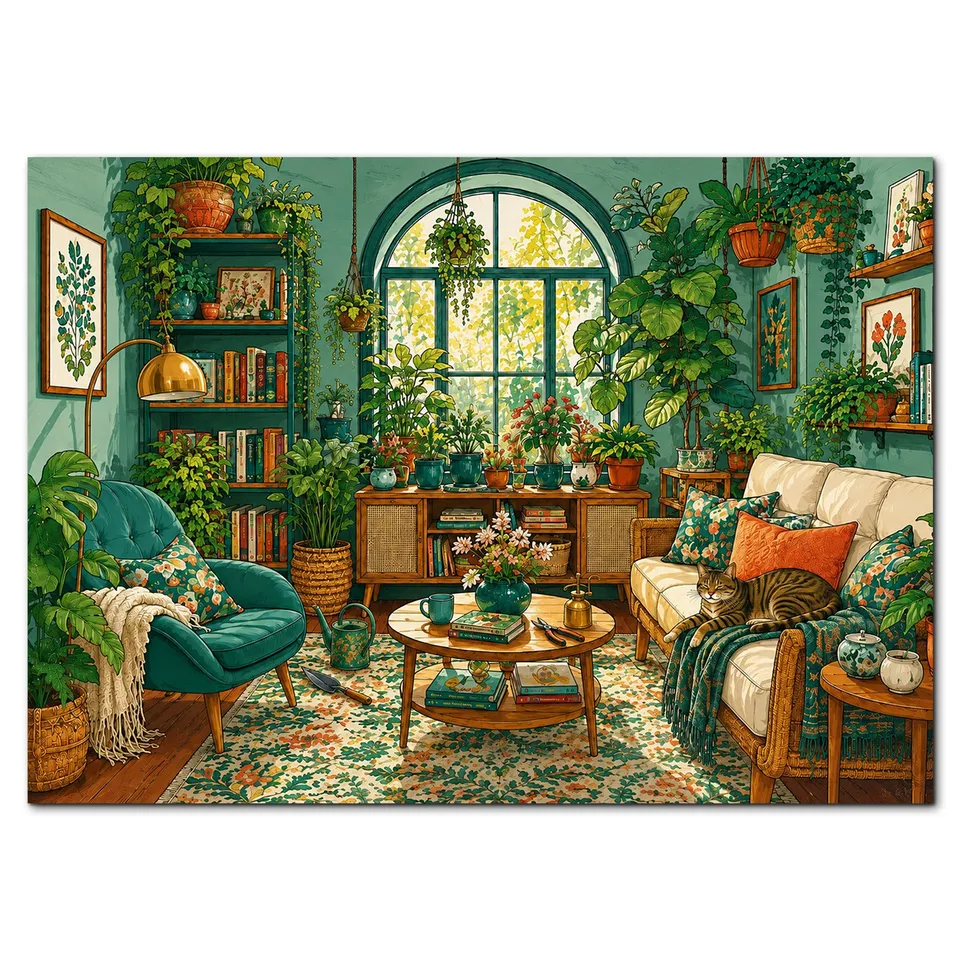 kaayee-plant-parent-room-puzzle-500-teile-eco image 1