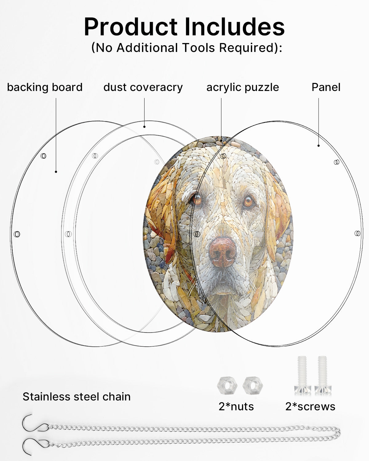 kaayee-suncatcher-puzzle-hund-fensterbild-medium image 3