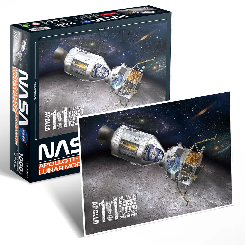 cubicfun-nasa-apollo-11-ds1029h-2d-puzzle-docking-modul image 1