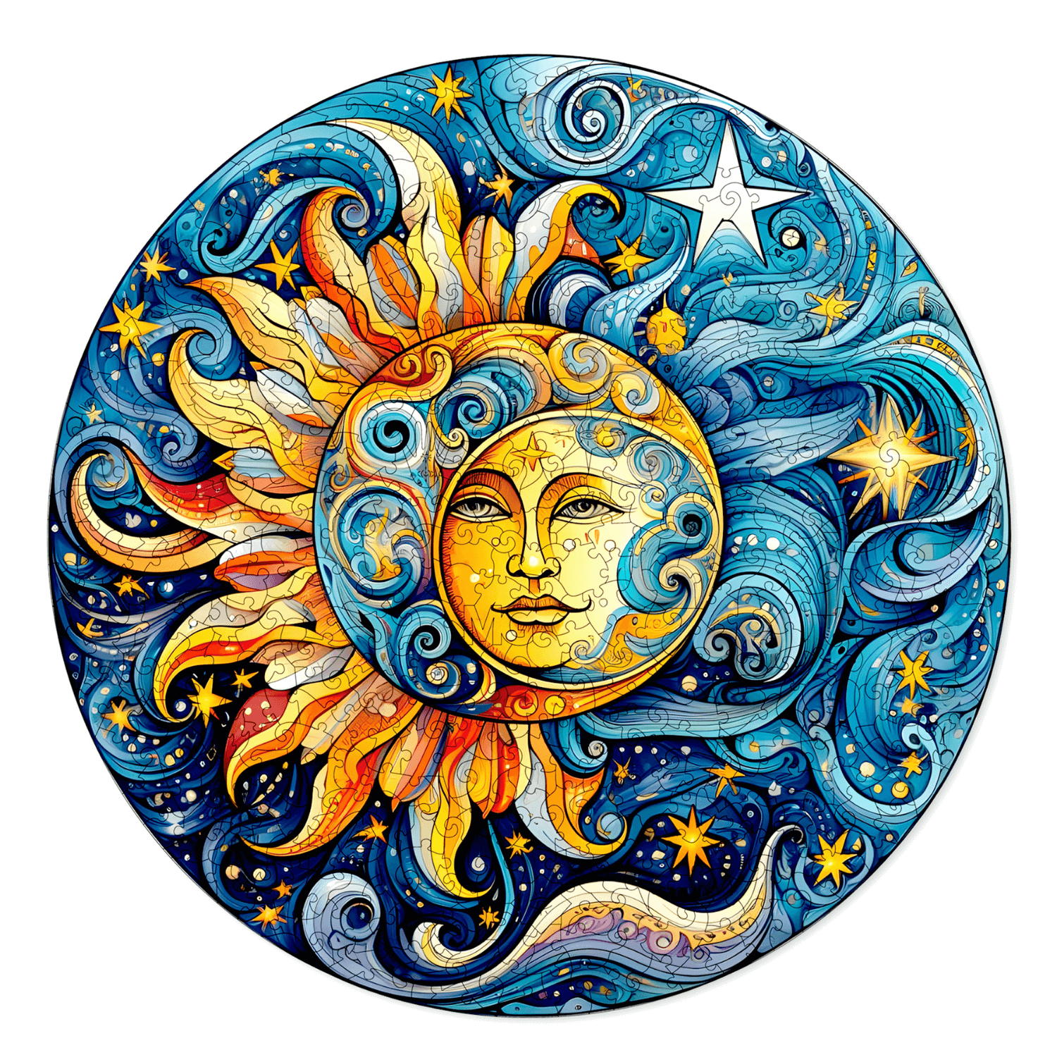 magicholz-sonne-und-mond-mandala-holzpuzzle-gr-e-m image 8