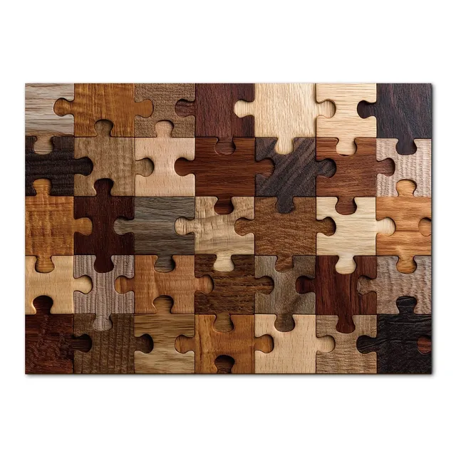 kaayee-woodgrain-1000-teile-kartonpuzzle-eco-white-board image 1