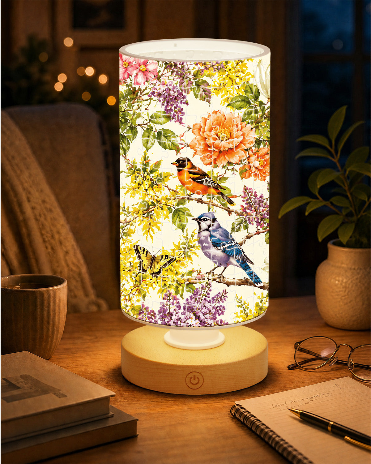 kaayee-night-light-birdsong-blossom-garden-acryl-nachtlicht image 3