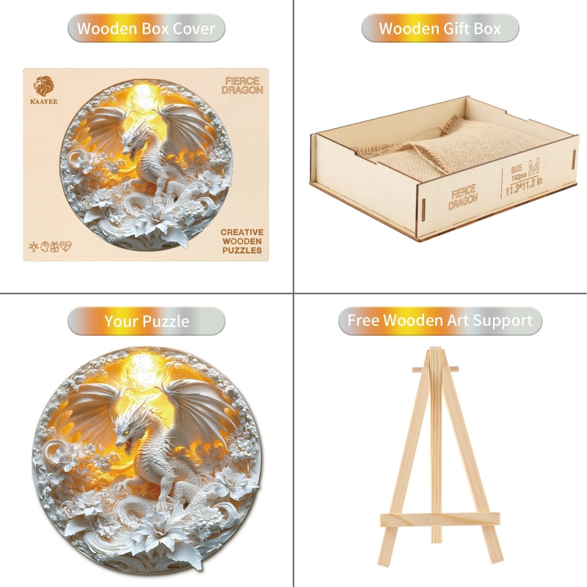 kaayee-wooden-puzzle-fierce-dragon-holzpuzzle-medium-rund image 5