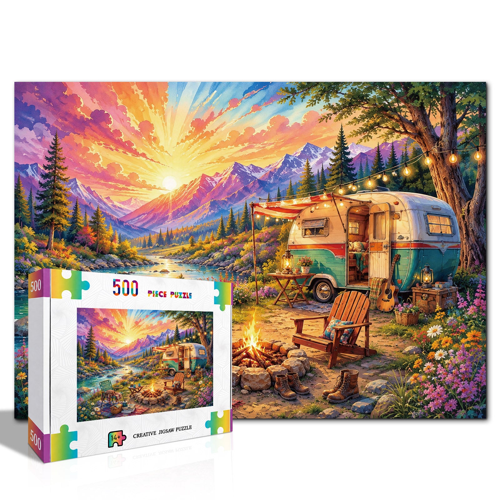 kaayee-cardboard-puzzle-500-teile-vintage-national-park image 2