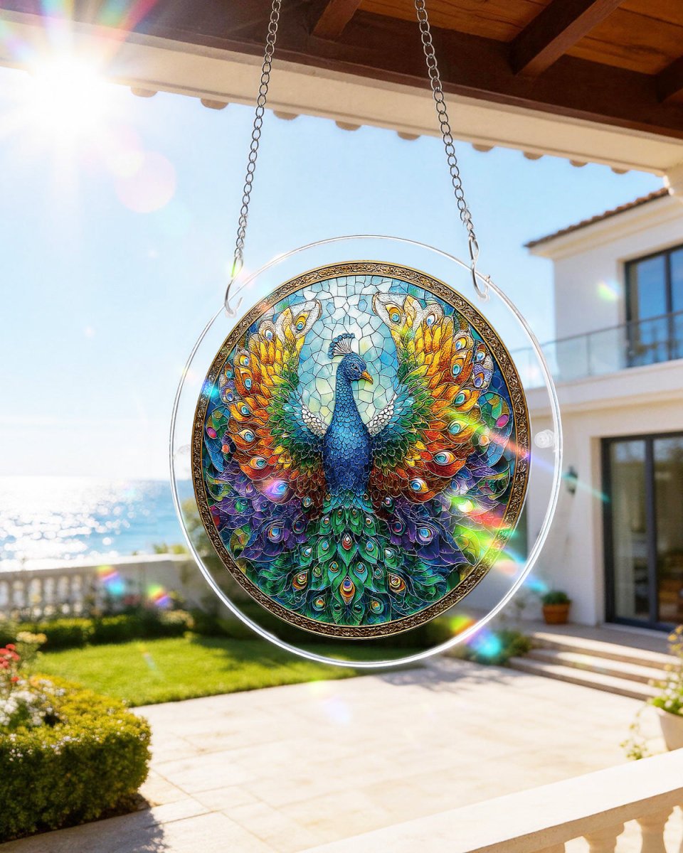 kaayee-suncatcher-puzzle-peacock-of-radiance-acrylpuzzle-large image 6