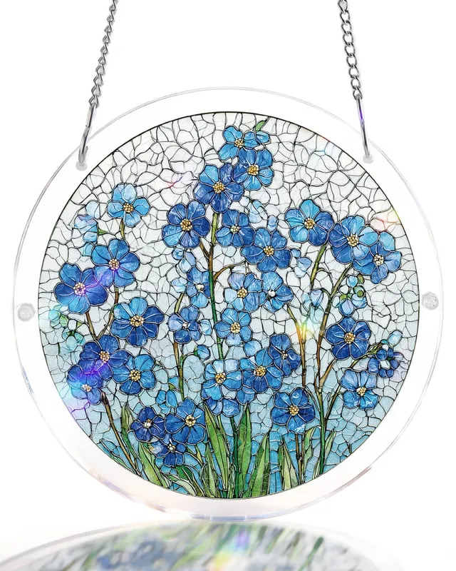 kaayee-azure-bloom-whisper-suncatcher-puzzle-acryl-blumen image 1