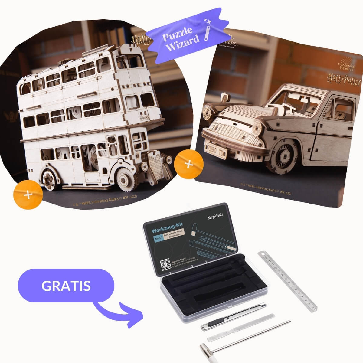 magicholz-bausatz-harry-potter-magical-vehicles-starter-kit image 4