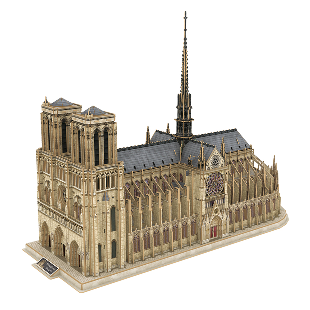 cubicfun-master-mc260h-notre-dame-3d-puzzle-paris image 2