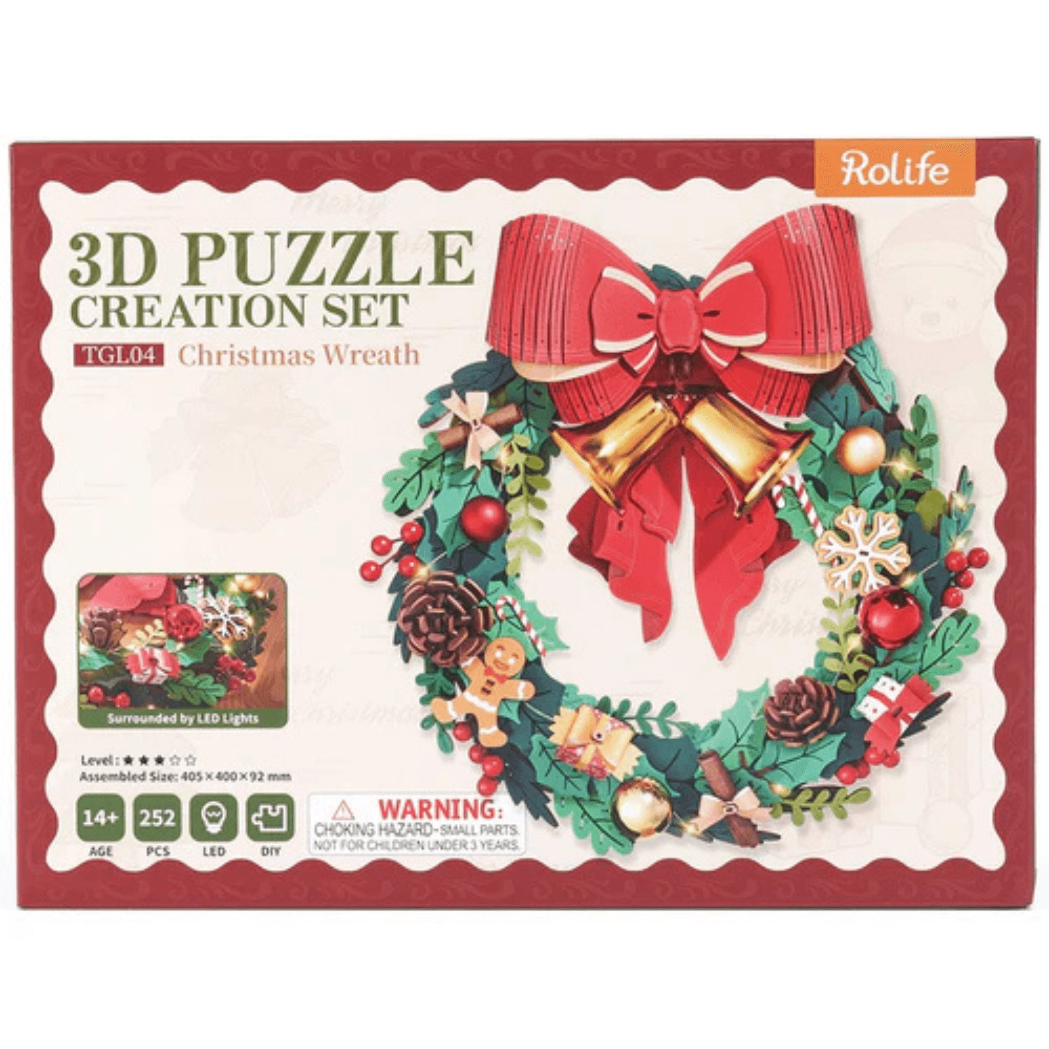 magicholz-3d-puzzle-weihnachtskranz-holzbausatz-mit-led image 8