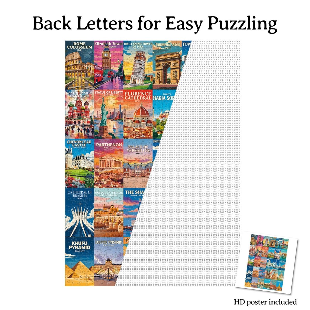 kaayee-cardboard-puzzle-weltwunder-1000-teile-standard image 6