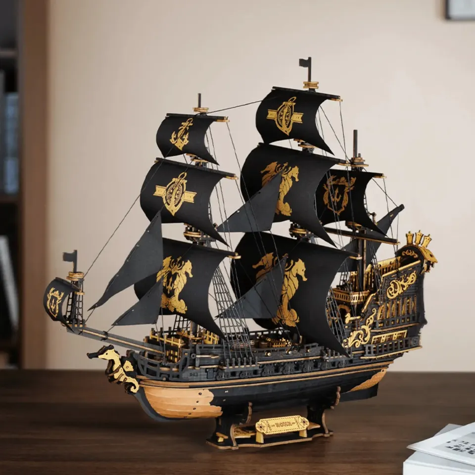 magicholz-bausatz-piratenschiff-black-pearl-holzmodell-603-teile image 1