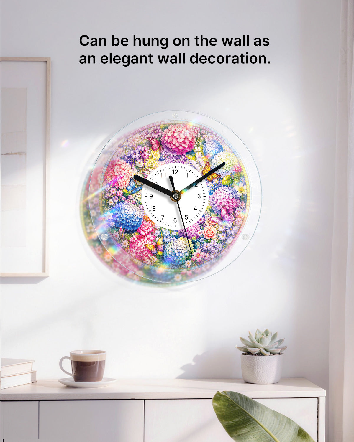 kaayee-clock-kit-hydrangea-symphony-puzzle-uhr-regular-size image 4