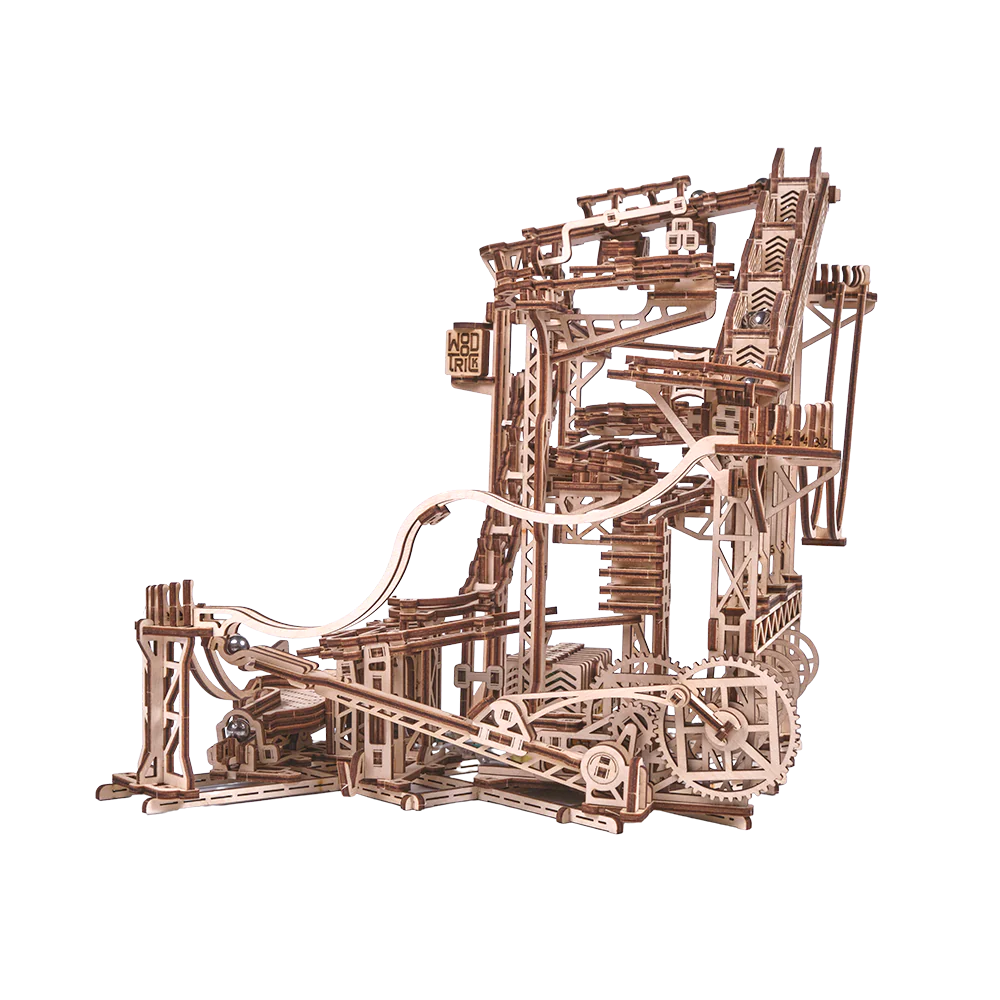 magicholz-bausatz-spiral-murmelbahn-elektrisch-558-teile image 5