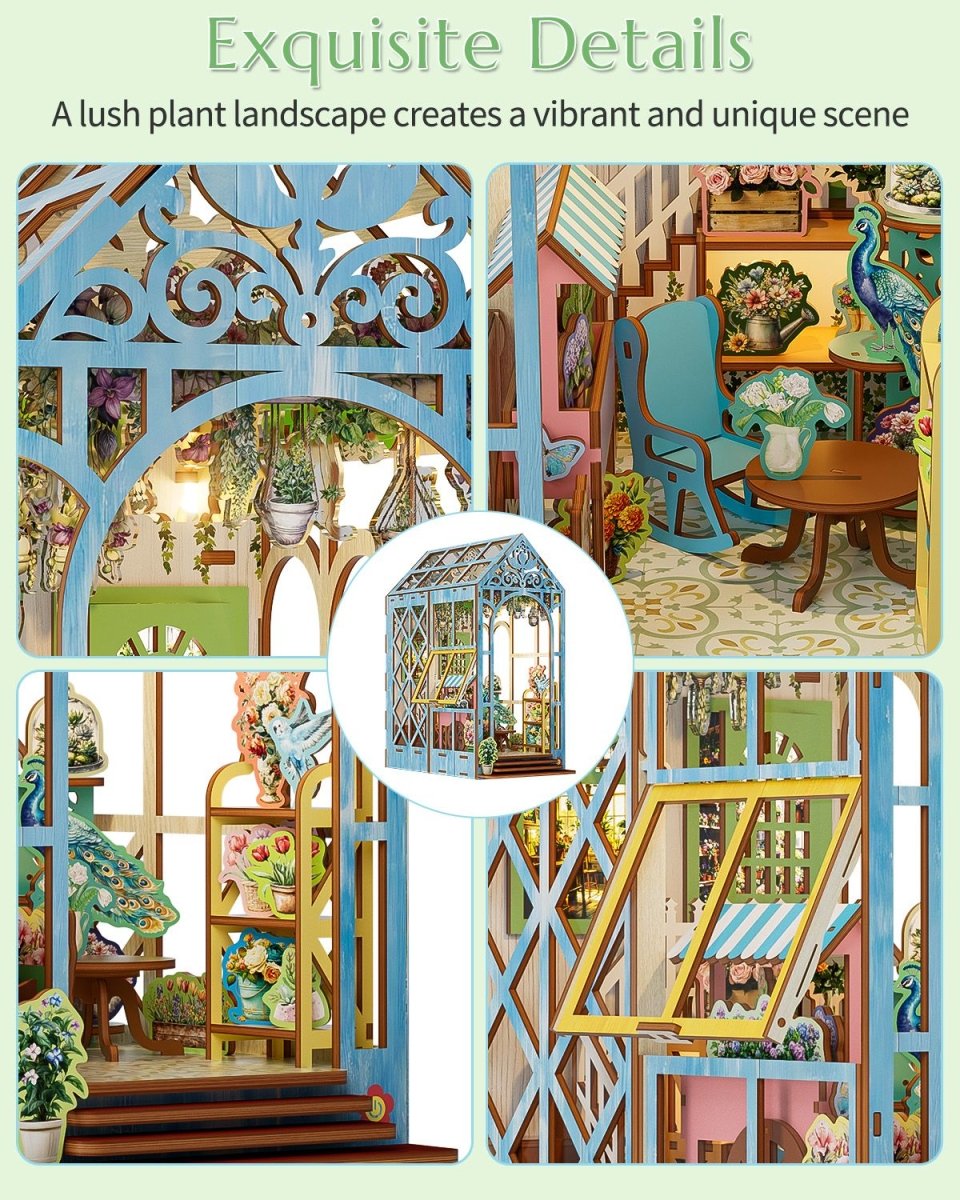 kaayee-book-nook-bloom-house-3d-puzzle-regal-led image 5