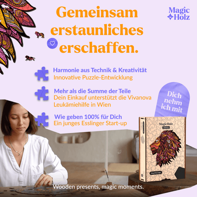 magicholz-holzpuzzle-k-nig-des-dschungels-l-we-tierpuzzle image 7