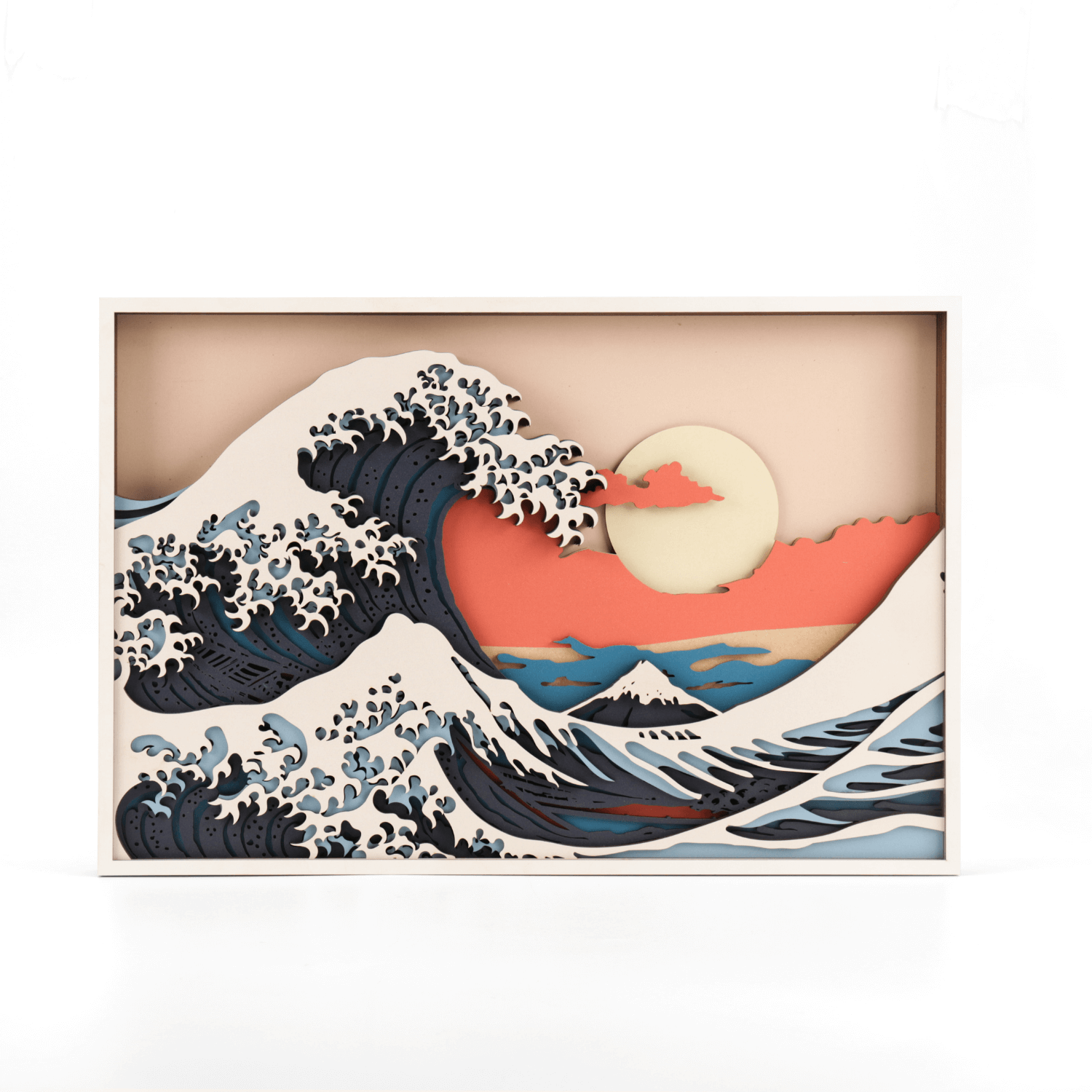 magicholz-the-great-wave-3d-wandbild-holz-welle-42-cm image 2
