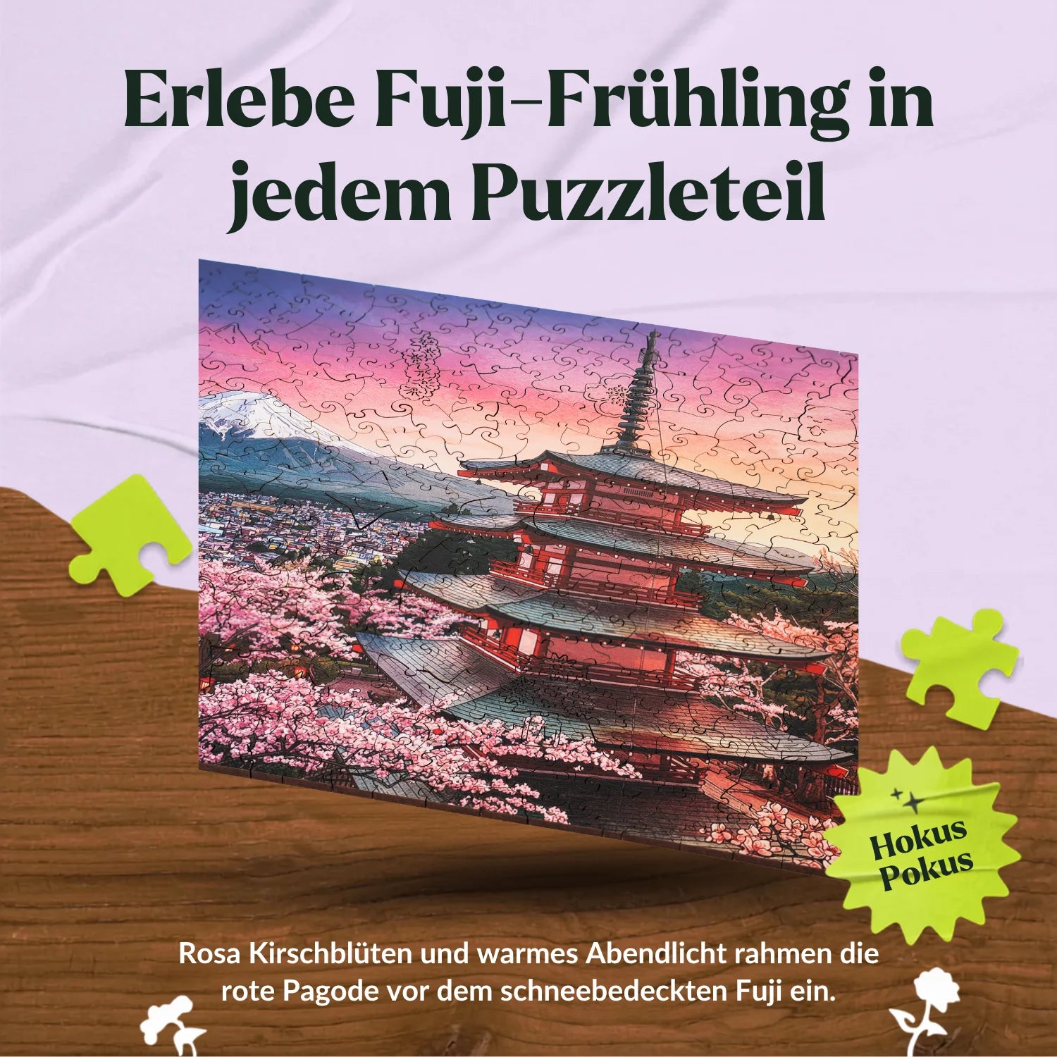 magicholz-holzpuzzle-kirschbl-tenzauber-am-fuji-500-teile image 4