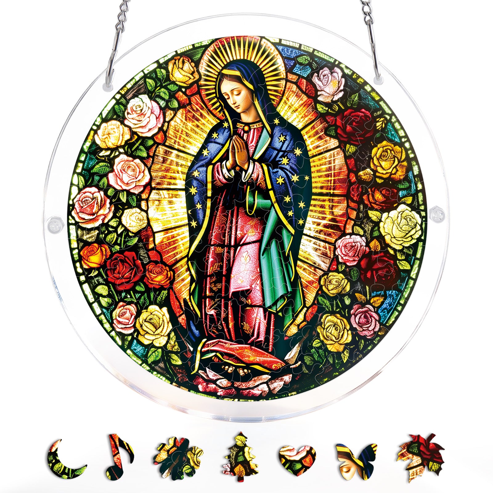 kaayee-suncatcher-light-of-prayer-fensterbild-large-22-6-cm image 3