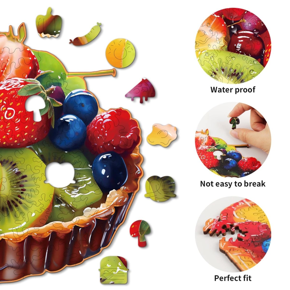 kaayee-wooden-puzzle-fruit-pie-holzpuzzle-small-110-teile image 2