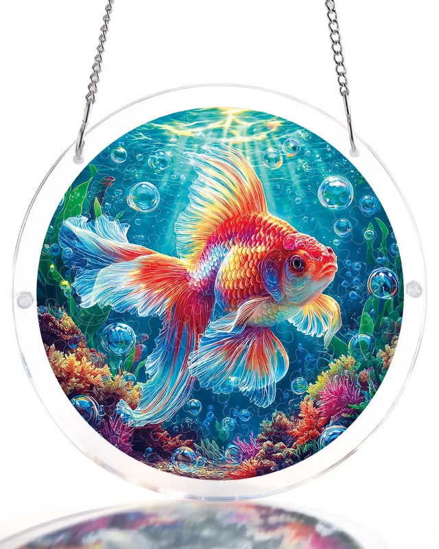 kaayee-suncatcher-starflame-goldfish-fensterbild-medium image 1
