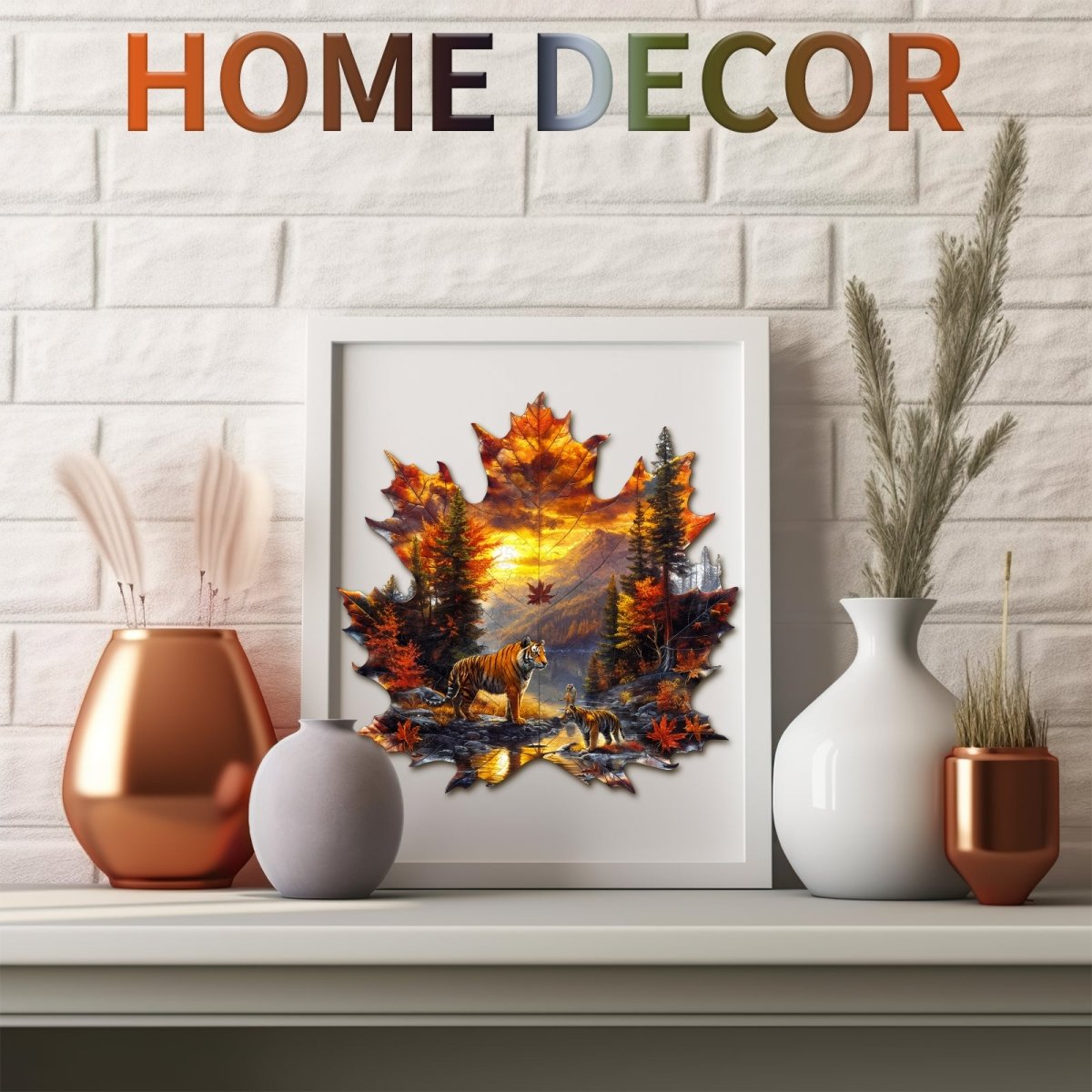 kaayee-wooden-puzzle-maple-leaf-tiger-holzpuzzle-medium image 8