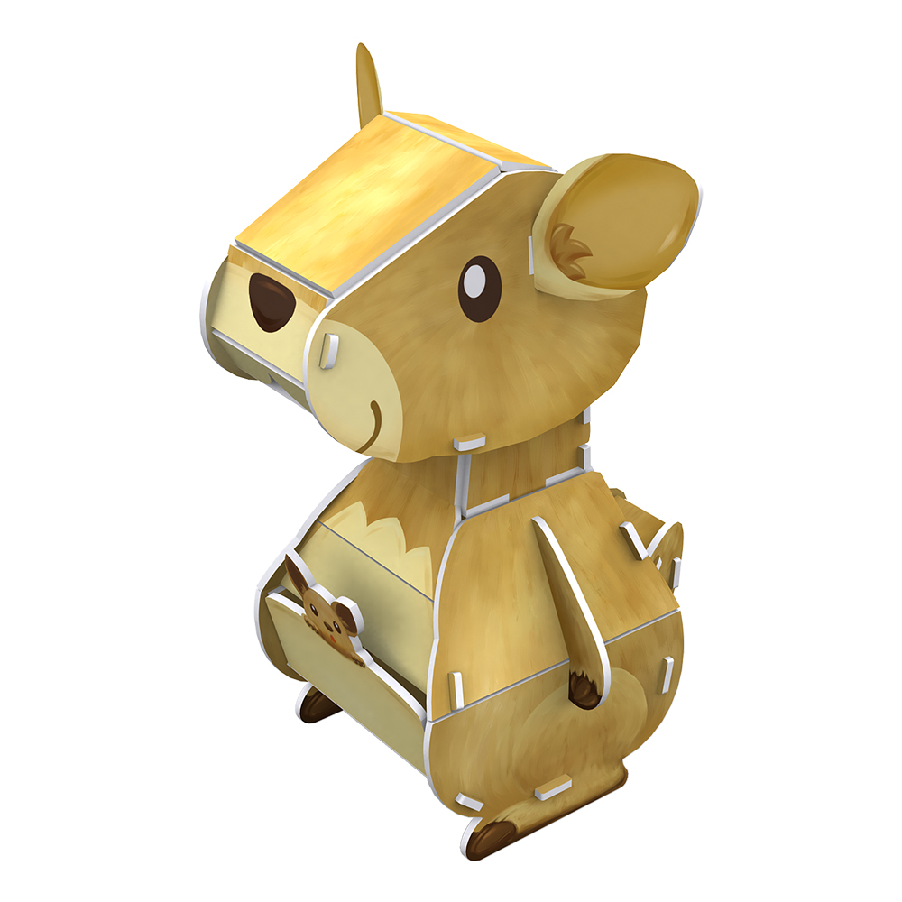 cubicfun-wild-life-k1504h-kangaroo-3d-puzzle-k-nguru image 2