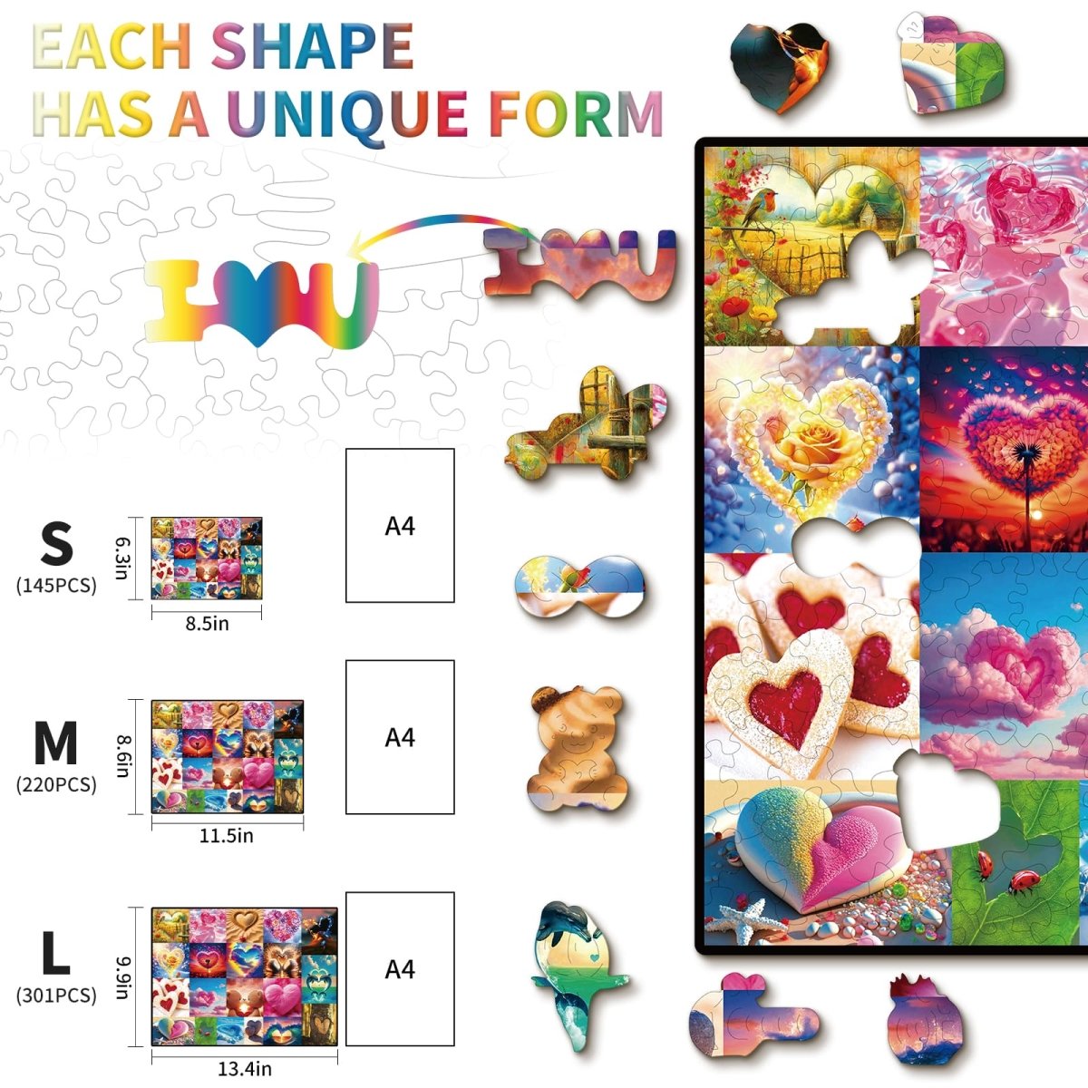 kaayee-wooden-puzzle-love-is-everywhere-holzpuzzle-medium image 3