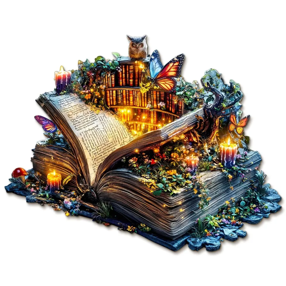 kaayee-wooden-puzzle-magic-book-holzpuzzle-medium-eule image 1